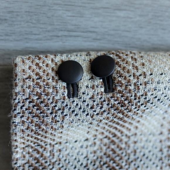 VTG Louis Féraud Wool Plaid Blazer Jacket Minimalist Old Money Parisian Style - Picture 3 of 10